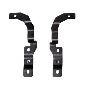 Chevrolet Colorado Light Mounts - Front - Go Rhino - XE Hood Hinge Cube - Textured Black - `15-`22